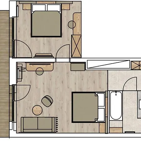 فندق Zauchenseehof 4*
