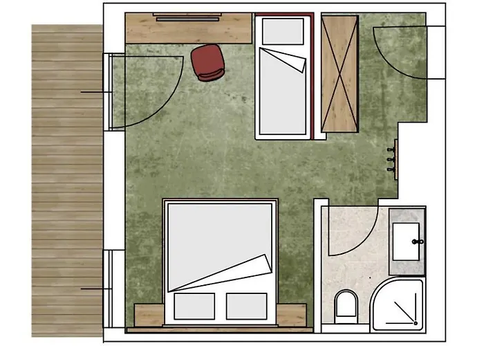 ホテル Zauchenseehof ツァウヘンゼー